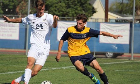 MEN'S SOCCER: HORNETS HOLD OFF CHARGERS