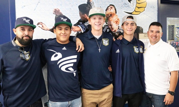 MEN'S SOCCER: THREE HORNETS GOING TO THE NEXT LEVEL