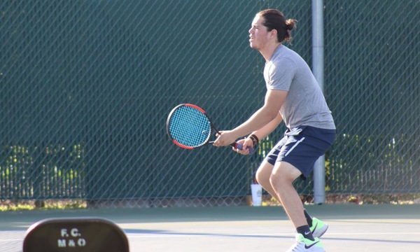 MENS TENNIS: EL CAMINO COLLEGE STEALS THE WIN FROM THE HORNETS. 