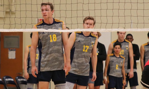 MEN'S VOLLEYBALL: FC OUT-PLAYS GOLDEN WEST