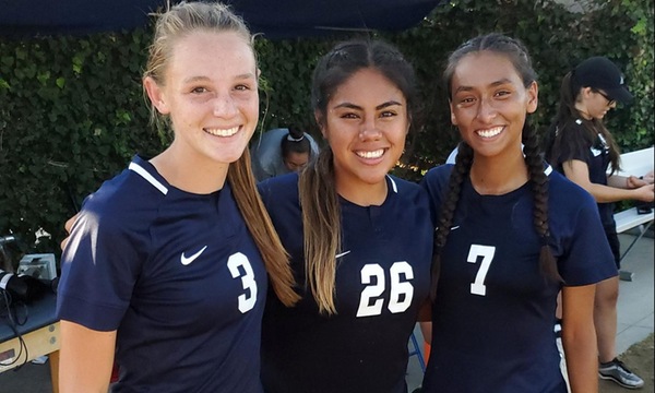 Morgan Dack, Regina Sanchez-Molina, and Kaelah Basurto all scored goals in a winning effort against Golden West College on Tuesday.