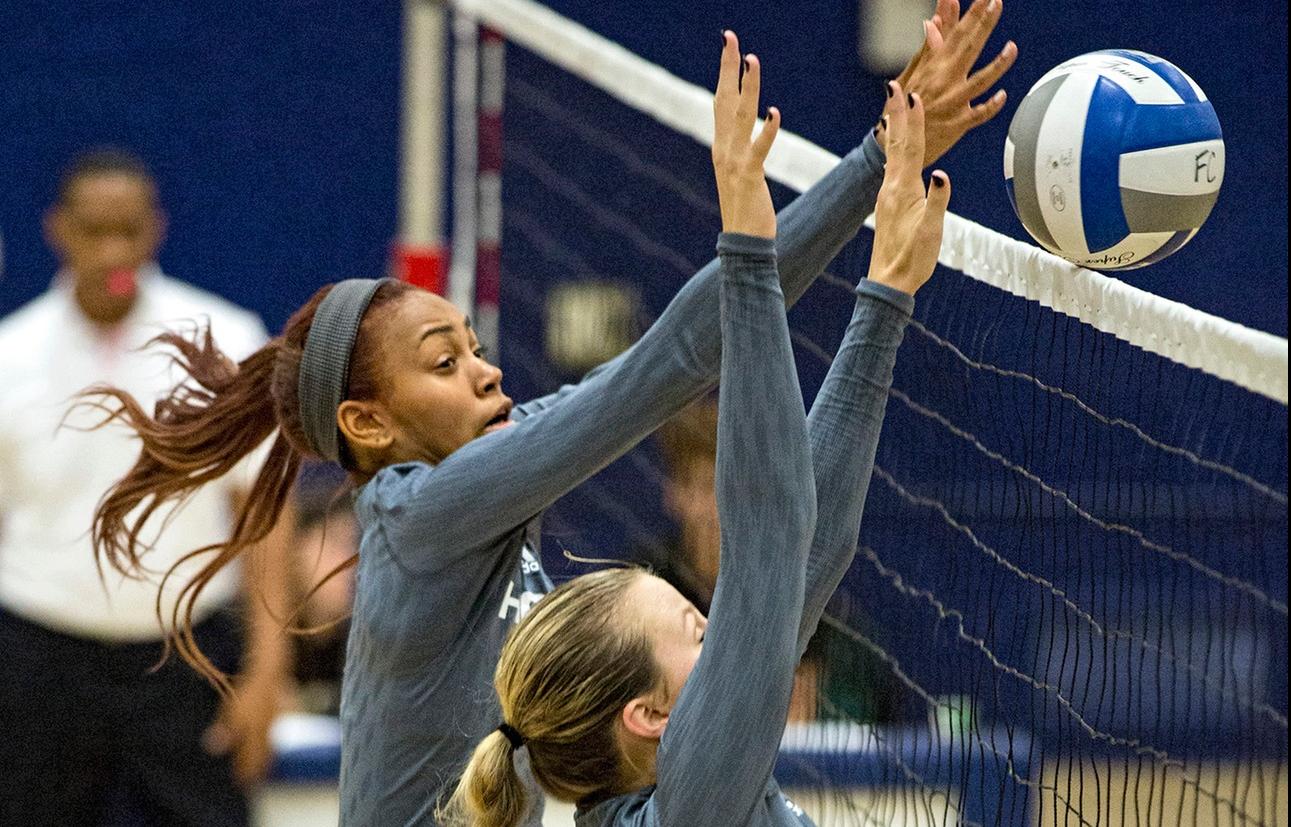 WOMEN'S VOLLEYBALL: HOME WIN OVER TIGERS