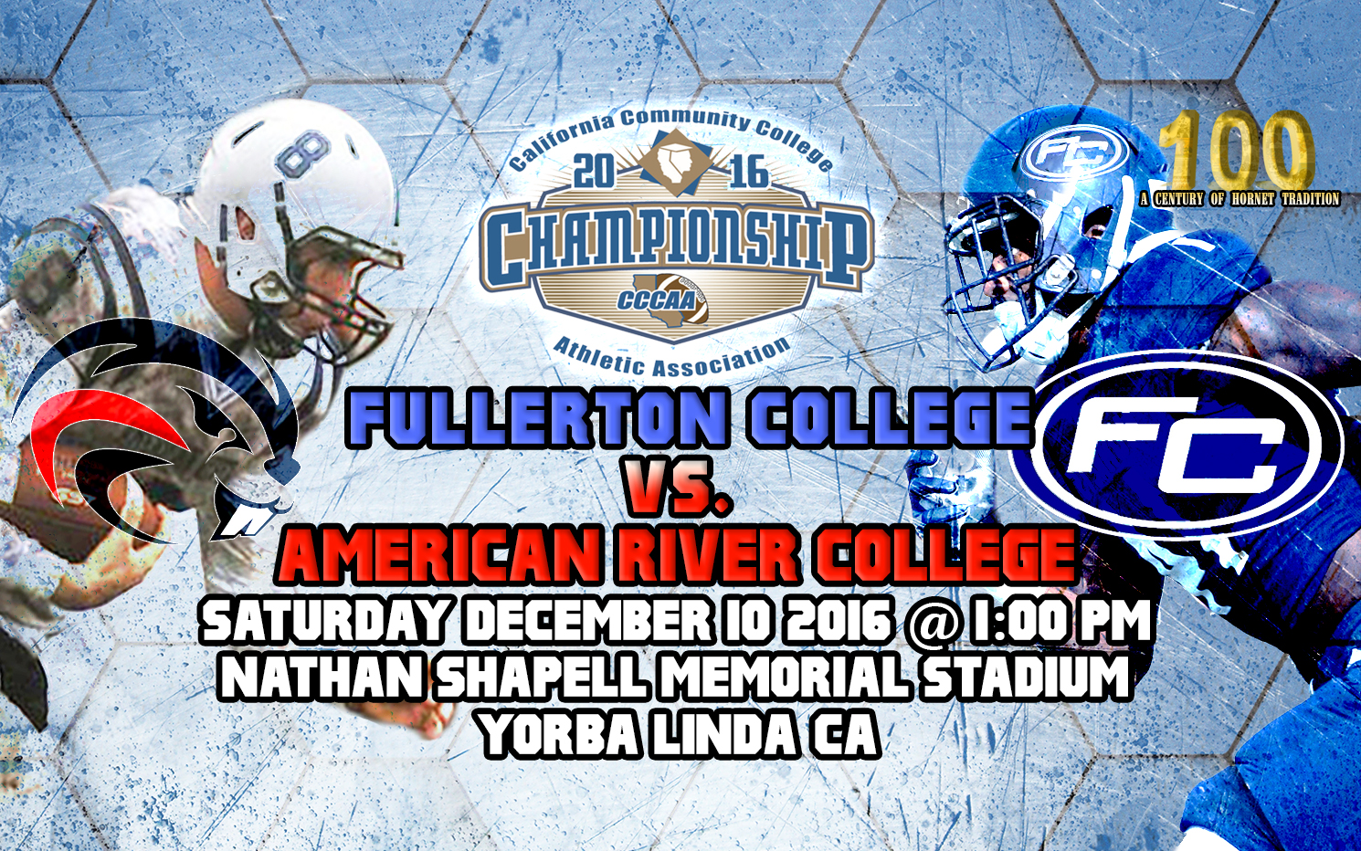 FOOTBALL: 2016 CCCAA STATE CHAMPIONSHIP PREVIEW