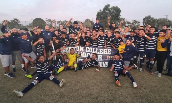 MEN'S SOCCER: THE TWO-TIME CHAMPS!