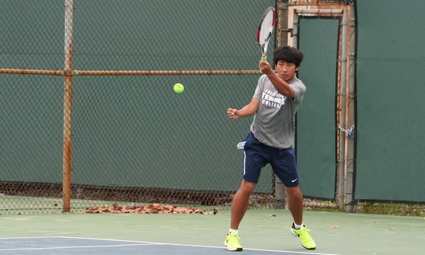 Brandon Go won in both doubles and singles.