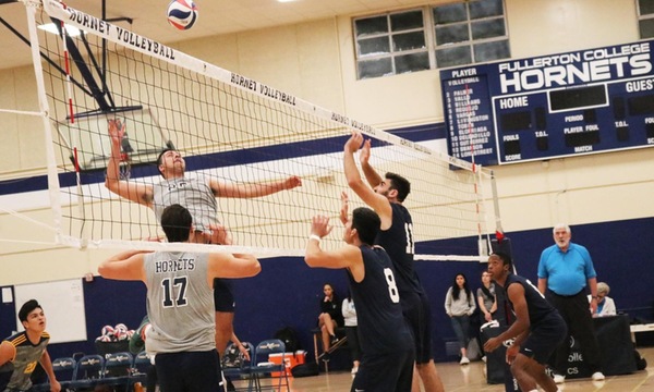 MEN'S VOLLEYBALL: FIRST GAME, FIRST WIN