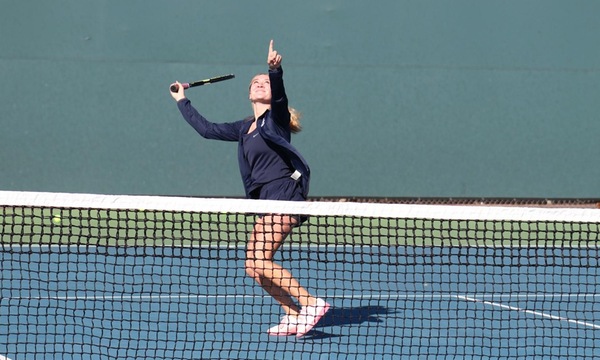 WOMEN'S TENNIS: STRONG CONFERENCE WIN