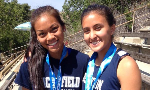 WOMEN'S TRACK & FIELD: TWO CHAMPS!