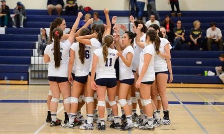 WOMEN'S VOLLEYBALL: GETTING IT DONE IN ROUND 1