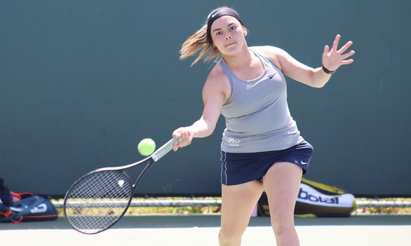 W. TENNIS: EDGING THE CHARGERS